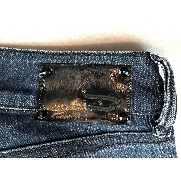 Diesel Dark Blue Louvely Stretch Denim Jeans Women's W: 28 L: 32 Read‎ - Picture 11 of 12